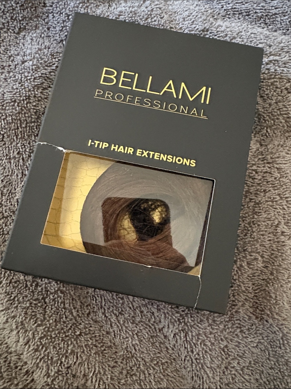 Bellami i-tip walnut brown 18” 25g extensions